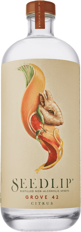 42,95 € 免费送货 | 金酒 Gin Seedlip Grove 42 英国 70 cl Citrus — 柑橘 不含酒精