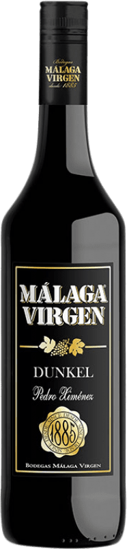 23,95 € Envío gratis | Vino generoso Málaga Virgen Dunkel D.O. Sierras de Málaga Andalucía y Extremadura España Pedro Ximénez Botella 75 cl