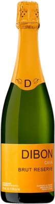 13,95 € 送料無料 | 白スパークリングワイン Pinord Dibon ブルットの自然 D.O. Cava カタロニア スペイン Macabeo, Xarel·lo, Parellada ボトル 75 cl