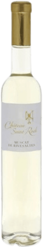 11,95 € Envío gratis | Vino generoso Lafage Saint Roch Muscat A.O.C. Rivesaltes Languedoc-Roussillon Francia Moscato Botella Medium 50 cl