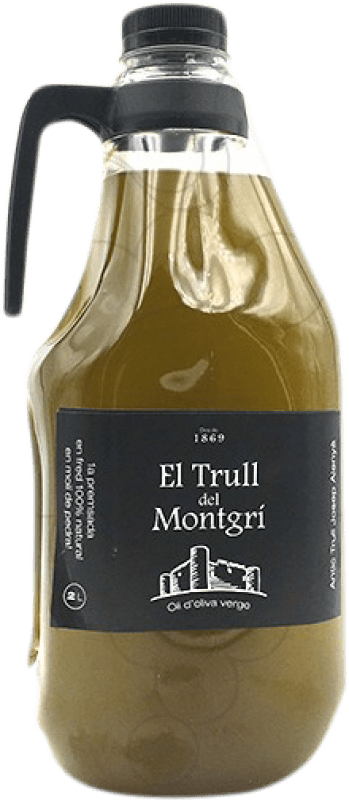 45,95 € Envío gratis | Aceite de Oliva El Trull del Montgrí D.O. Empordà Cataluña España Garrafa 2 L PET