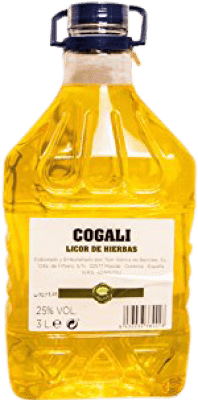 19,95 € Kostenloser Versand | Kräuterlikör Nor-Iberica de Bebidas Cogali Spanien Kanister 3 L PET