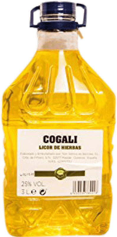 33,95 € 免费送货 | 草本利口酒 Nor-Iberica de Bebidas Cogali 西班牙 塑料桶 3 L PET — 塑料