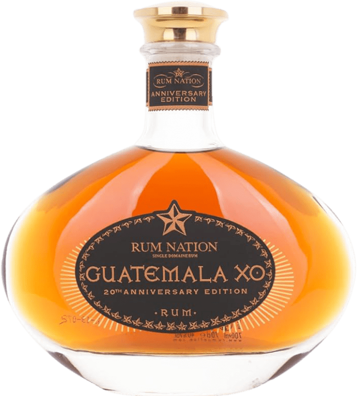 113,95 € Free Shipping | Rum Rum Nation Guatemala XA Extra Añejo — Extra Aged, XO Extra Old Guatemala 70 cl
