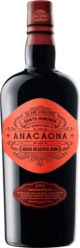 19,95 € Free Shipping | Rum Island Signature Collection Anacaona Extra Añejo Dominican Republic Bottle 70 cl