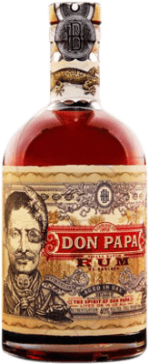 23,95 € Envío gratis | Ron Don Papa Rum Extra Añejo Filipinas Botellín 20 cl