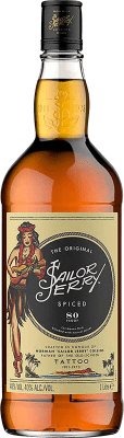 31,95 € Kostenloser Versand | Rum Sailor Jerry Rum Spiced Rum Großbritannien Flasche 1 L