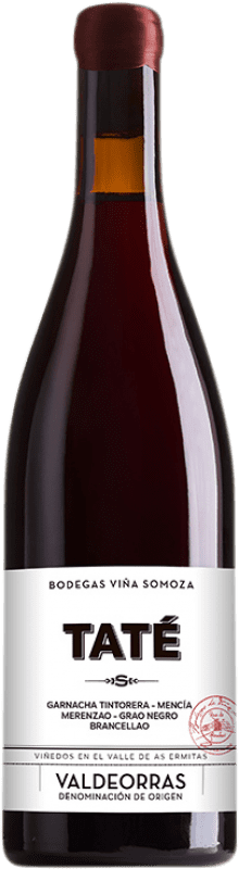 53,95 € 免费送货 | 红酒 Viña Somoza Taté D.O. Valdeorras 加利西亚 西班牙 Mencía, Grenache Tintorera, Merenzao 瓶子 75 cl