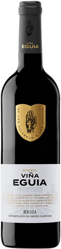 8,95 € Бесплатная доставка | Красное вино Muriel Viña Eguia Резерв D.O.Ca. Rioja Ла-Риоха Испания Tempranillo бутылка 75 cl
