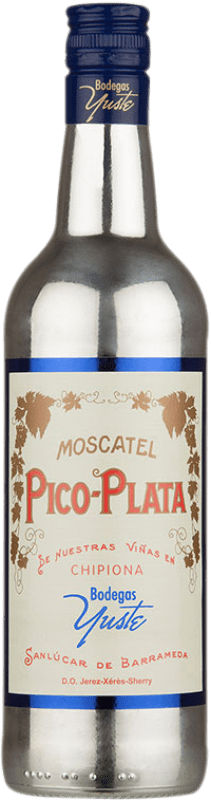 17,95 € Envio grátis | Vinho Doce Yuste Pico Plata — Edição Prata D.O. Jerez-Xérès-Sherry Andaluzia Espanha Moscatel 75 cl