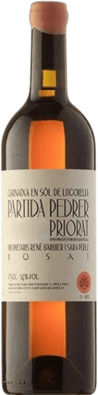 41,95 € Envoi gratuit | Vin Rosé Sara i René Partida Pedrer Crianza D.O.Ca. Priorat Catalogne Espagne Garnacha — Grenache Bouteille 75 cl