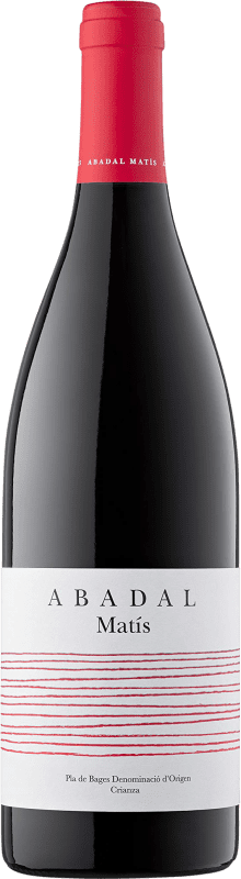 11,95 € Free Shipping | Red wine Abadal Matís Aged D.O. Pla de Bages Catalonia Spain Merlot, Cabernet Sauvignon, Mandó Bottle 75 cl