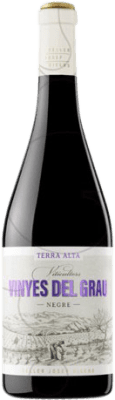 9,95 € 免费送货 | 红酒 Josep Vicens Vinyes del Grau Tinto 年轻的 D.O. Terra Alta 加泰罗尼亚 西班牙 Grenache, Mazuelo, Carignan 瓶子 75 cl