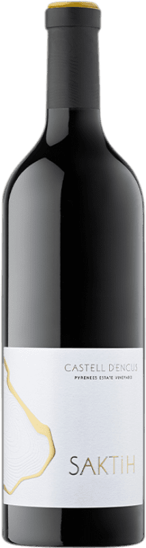 179,95 € Free Shipping | Red wine Castell d'Encus Saktih D.O. Costers del Segre Catalonia Spain Cabernet Sauvignon, Petit Verdot Bottle 75 cl
