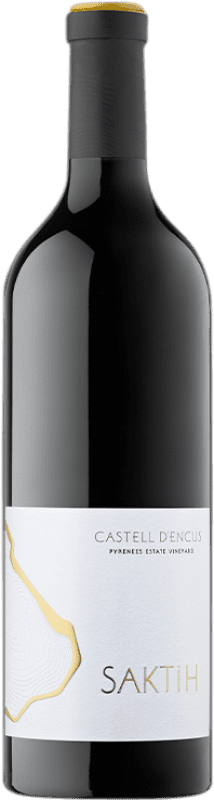 178,95 € Spedizione Gratuita | Vino Rosso Castell d'Encus Saktih D.O. Costers del Segre Catalogna Spagna Cabernet Sauvignon, Petit Verdot 75 cl