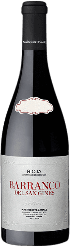 107,95 € Envoi gratuit | Vin Rouge MacRobert & Canals Barranco del San Ginés D.O.Ca. Rioja Pays Basque Espagne Tempranillo, Garnacha — Grenache, Graciano, Mazuelo, Viura Bouteille 75 cl