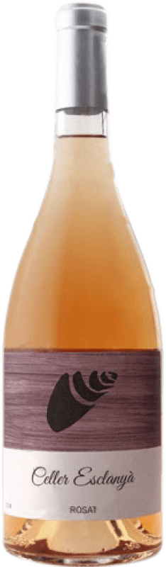 13,95 € Free Shipping | Rosé wine Celler Esclanyà Rosado Young D.O. Empordà Catalonia Spain Merlot, Grenache Bottle 75 cl