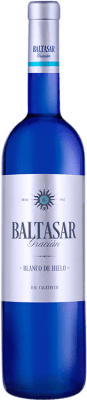 11,95 € Envío gratis | Vino blanco San Alejandro Baltasar Gracian Blanco de Hielo Joven D.O. Calatayud Aragón España Viura Botella 75 cl