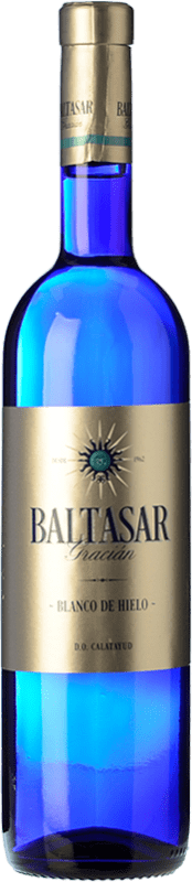 11,95 € Envío gratis | Vino blanco San Alejandro Baltasar Gracian Blanco de Hielo Joven D.O. Calatayud Aragón España Viura Botella 75 cl