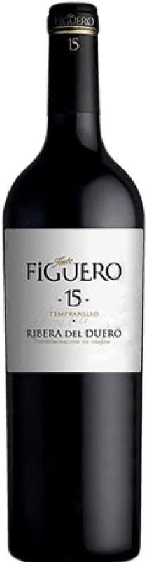 279,95 € Free Shipping | Red wine Figuero 15 Meses Reserve D.O. Ribera del Duero Castilla y León Spain Tempranillo Special Bottle 5 L