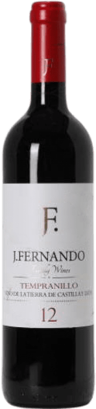 5,95 € Free Shipping | Red wine J. Fernando Finca Venta de Don Quijote 12 Meses Aged I.G.P. Vino de la Tierra de Castilla y León Castilla y León Spain Tempranillo Bottle 75 cl