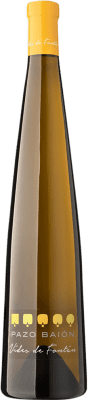 26,95 € Free Shipping | White wine Pazo Baión Vides de Fontán Aged D.O. Rías Baixas Galicia Spain Albariño Bottle 75 cl