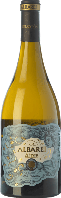 33,95 € Kostenloser Versand | Weißwein Condes de Albarei Áine Alterung D.O. Rías Baixas Galizien Spanien Albariño Flasche 75 cl