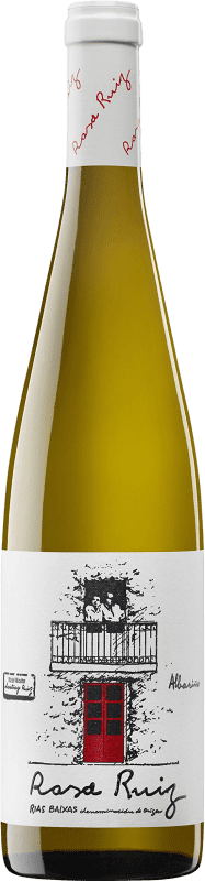 25,95 € Spedizione Gratuita | Vino bianco Santiago Ruiz Rosa Ruiz Giovane D.O. Rías Baixas Galizia Spagna Albariño Bottiglia 75 cl