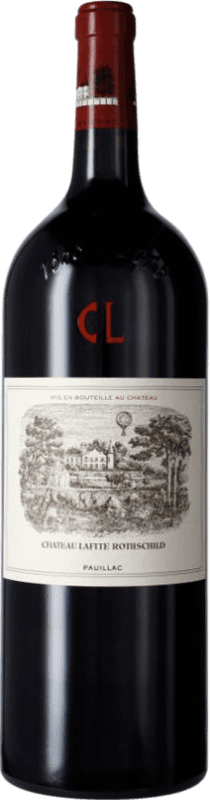 5 008,95 € 免费送货 | 红酒 Château Lafite-Rothschild A.O.C. Pauillac 波尔多 法国 Merlot, Cabernet Sauvignon, Cabernet Franc, Petit Verdot 瓶子 Magnum 1,5 L