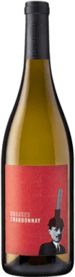 22,95 € Spedizione Gratuita | Vino Bianco 3 Badge Plungerhead Crianza — Invecchiato in Botte I.G. Napa Valley California stati Uniti Chardonnay Bottiglia 75 cl