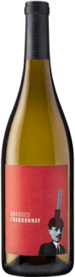 21,95 € Free Shipping | White wine 3 Badge Plungerhead Aged I.G. Napa Valley California United States Chardonnay Bottle 75 cl