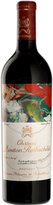 737,95 € Kostenloser Versand | Rotwein Château Mouton-Rothschild A.O.C. Pauillac Bordeaux Frankreich Merlot, Cabernet Sauvignon, Cabernet Franc, Petit Verdot Flasche 75 cl