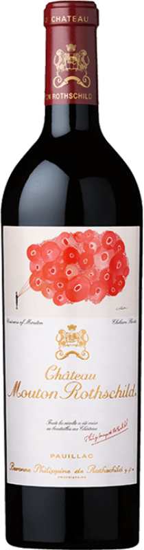 994,95 € Бесплатная доставка | Красное вино Château Mouton-Rothschild A.O.C. Pauillac Бордо Франция Merlot — Мерло, Cabernet Sauvignon — Каберне Совиньон, Cabernet Franc — Каберне Фран, Petit Verdot Бутылка 75 cl
