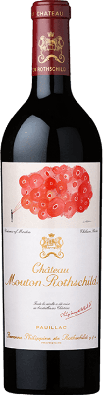 989,95 € Envio grátis | Vinho tinto Château Mouton-Rothschild A.O.C. Pauillac Bordeaux França Merlot, Cabernet Sauvignon, Cabernet Franc, Petit Verdot Garrafa 75 cl