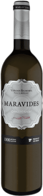 8,95 € Free Shipping | White wine Balmoral Maravides I.G.P. Vino de la Tierra de Castilla Castilla la Mancha Spain Chardonnay Bottle 75 cl