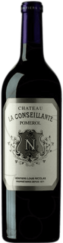 295,95 € Free Shipping | Red wine Héritiers Louis Nicolas Château La Conseillante A.O.C. Pomerol Bordeaux France Merlot, Cabernet Franc Bottle 75 cl