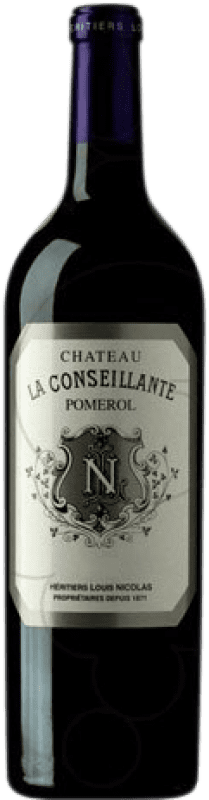 379,95 € Бесплатная доставка | Красное вино Héritiers Louis Nicolas Château La Conseillante A.O.C. Pomerol Бордо Франция Merlot, Cabernet Franc бутылка 75 cl