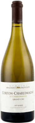 209,95 € Spedizione Gratuita | Vino bianco Maldant Pauvelot Grand Cru Crianza A.O.C. Corton-Charlemagne Borgogna Francia Chardonnay Bottiglia 75 cl
