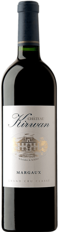 93,95 € Бесплатная доставка | Красное вино Château Kirwan A.O.C. Margaux Бордо Франция Merlot, Cabernet Sauvignon, Cabernet Franc бутылка 75 cl