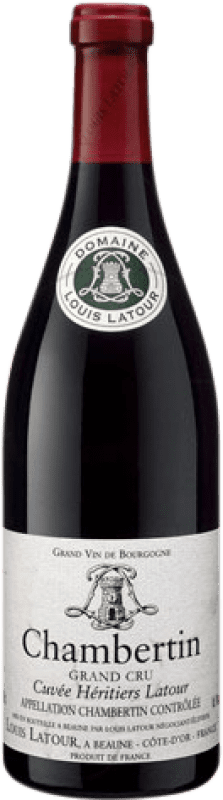 268,95 € Envío gratis | Vino tinto Louis Latour Grand Cru A.O.C. Chambertin Borgoña Francia Pinot Negro Botella 75 cl