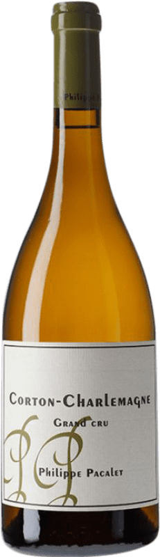 675,95 € Envío gratis | Vino blanco Philippe Pacalet Grand Cru Crianza A.O.C. Corton-Charlemagne Borgoña Francia Chardonnay Botella 75 cl