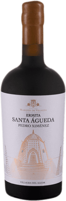 39,95 € 免费送货 | 甜酒 Marqués de Villalúa Ermita Santa Águeda P.X. D.O. Condado de Huelva 安达卢西亚 西班牙 Pedro Ximénez 瓶子 Medium 50 cl