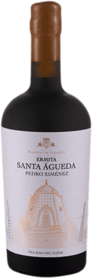 39,95 € Free Shipping | Sweet wine Marqués de Villalúa Ermita Santa Águeda P.X. D.O. Condado de Huelva Andalusia Spain Pedro Ximénez Medium Bottle 50 cl