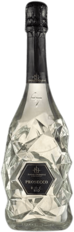 13,95 € Envio grátis | Espumante Branco Anno Domini Diamante Seco D.O.C. Prosecco Itália Chardonnay, Pinot Cinzento, Pinot Branco, Glera 75 cl