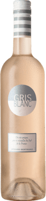 10,95 € Free Shipping | Rosé Wine Gérard Bertrand Gris Blanc Young I.G.P. Vin de Pays d'Oc Languedoc-Roussillon France Garnacha — Grenache 75 cl