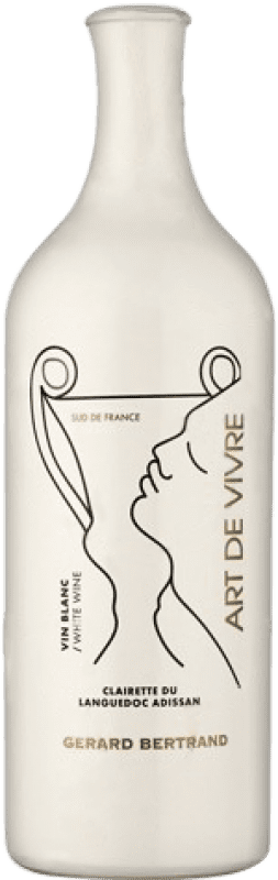 19,95 € Бесплатная доставка | Белое вино Gérard Bertrand Art de Vivre Молодой I.G.P. Vin de Pays Languedoc Лангедок Франция Clairette Blanche бутылка 75 cl