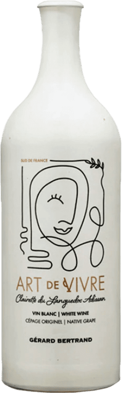 18,95 € 送料無料 | 白ワイン Gérard Bertrand Art de Vivre 若い I.G.P. Vin de Pays Languedoc ラングドック フランス Clairette — クレレット ボトル 75 cl
