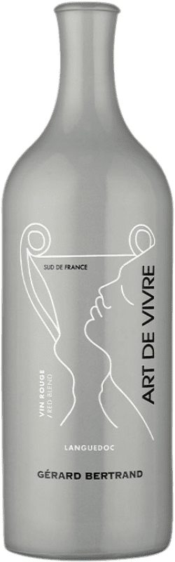 19,95 € Envío gratis | Vino Tinto Gérard Bertrand Art de Vivre Crianza I.G.P. Vin de Pays Languedoc Languedoc Francia Syrah, Garnacha, Monastrell Botella 75 cl