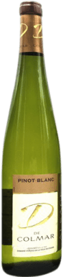 13,95 € Envío gratis | Vino Blanco Ville de Colmar Joven A.O.C. Alsace Francia Pinot Blanco 75 cl