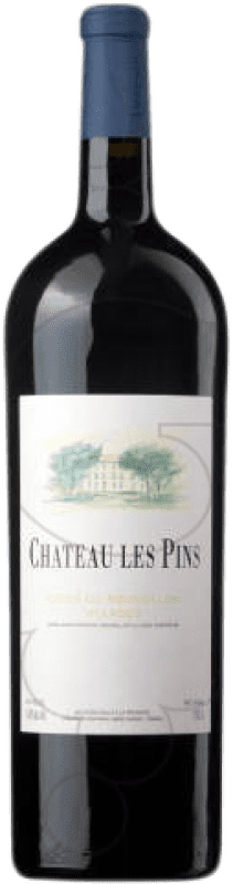 24,95 € 免费送货 | 红酒 Vignobles Dom Brial Château Les Pins 岁 A.O.C. Côtes du Roussillon 鲁西永 法国 Syrah, Grenache, Monastrell 瓶子 Magnum 1,5 L